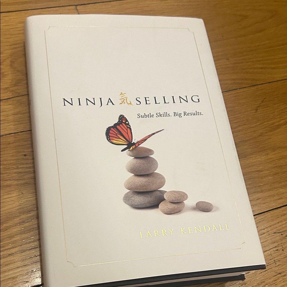 Ninja Selling Hardcover Book - White Cover
